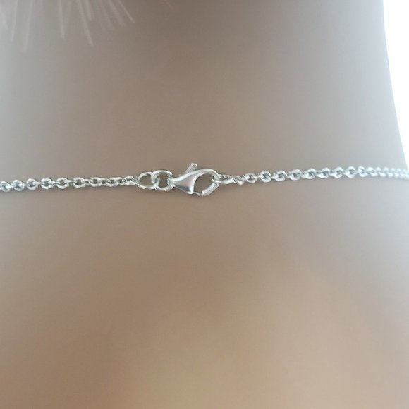 Vintage Moonstone Necklace in 925 Silver - Picture 5 of 7